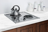 Accucold 21" Wide 230V 2-Burner Coil Cooktop