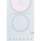 12" Wide 230V 2-Burner Radiant Cooktop (Model CR2B23T4W) - Detail