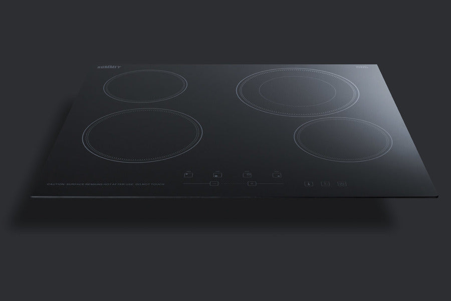 24" Wide 230V 4-Burner Radiant Cooktop (Model CR4B23T5B)
