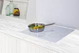 24" Wide 230V 4-Burner Radiant Cooktop (Model CR4B23T6W) - Set