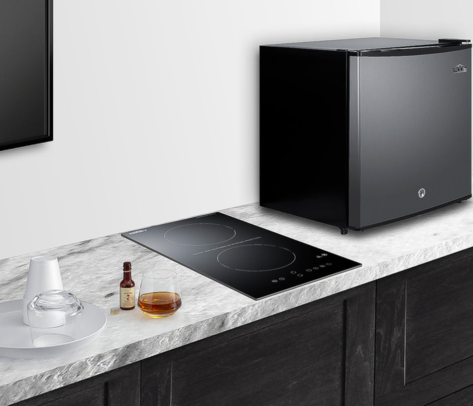 Accucold 230V Safety First induction cooktop with 30-minute auto shutoff