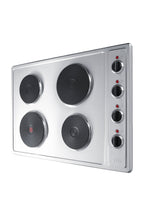 30" Wide 4-burner Solid Disk Cooktop in Stainless Steel