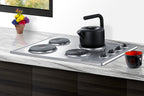 30" Wide 4-burner Solid Disk Cooktop in Stainless Steel