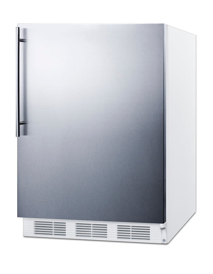 Accucold 24" wide residential ENERGY STAR certified 5 cu – CT661WSSHVADA - Angle