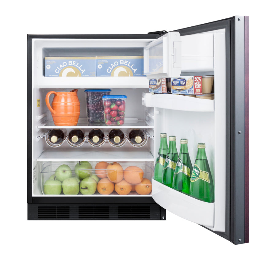 24" Wide Built-In Refrigerator-Freezer (Panel Not Included) (Model CT663BKBIIF)
