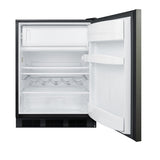 Accucold 24" Wide Built-In Refrigerator-Freezer (Model CT663BKBIKSHH)