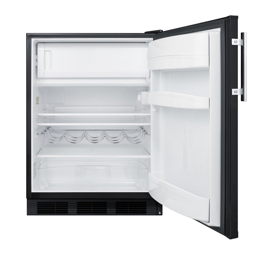 24" Wide Built-In Refrigerator-Freezer (Model CT663BKBI)