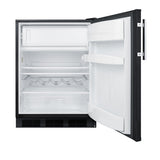 24" Wide Built-In Refrigerator-Freezer (Model CT663BKBI)