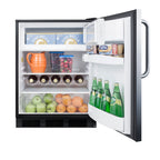 Accucold ADA compliant built-in undercounter refrigerator-freezer for residential use – CT663BKCSSADA