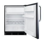 Accucold ADA compliant built-in undercounter refrigerator-freezer for residential use – CT663BKCSSADA