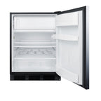 Accucold 24" wide residential ENERGY STAR certified 5 cu – CT663BKSSHHADA - Open