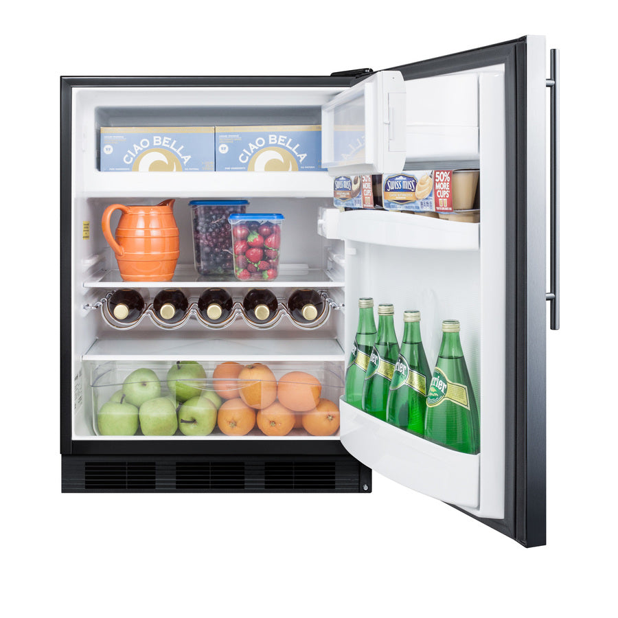 Accucold 24" wide residential ENERGY STAR certified 5 cu – CT663BKSSHVADA - Full