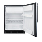 Accucold 24" wide residential ENERGY STAR certified 5 cu – CT663BKSSHVADA - Open