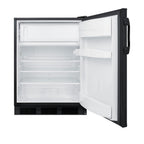 Accucold Freestanding refrigerator-freezer for general purpose use, Left Hinge, ADA – CT66BKADALHD