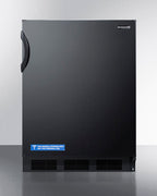 Accucold 24" wide ADA height ENERGY STAR certified refrigerator-freezer made in Europe – CT66BK2SSADA