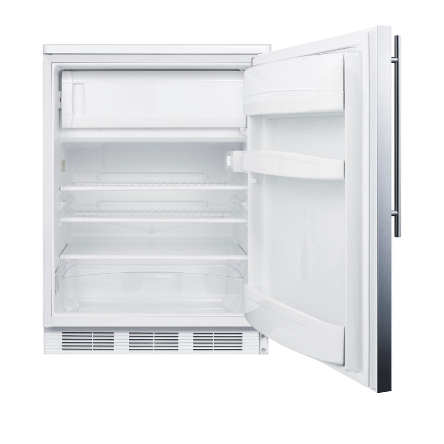 Accucold 24" Wide Built-In Refrigerator-Freezer, ADA Compliant, ADA (Model CT66LWBISSHVADA)