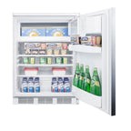 Accucold 24" Wide Refrigerator-Freezer, ADA Compliant, ADA (Model CT66LWSSHHADA)