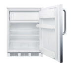 Accucold 24" Wide Refrigerator-Freezer, ADA Compliant, ADA (Model CT66LWSSTBADA)