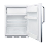 Accucold 24" Wide Refrigerator-Freezer (Model CT66LWSSTB)