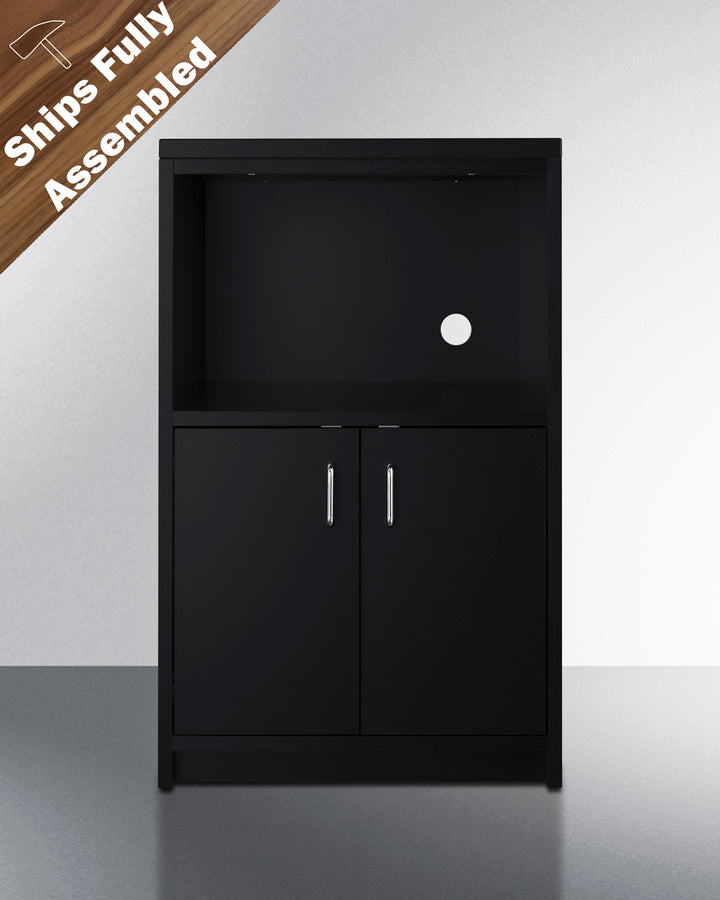 Storage cabinet with space for microwave, ships fully assembled, ADA (Model CWM1ADA)