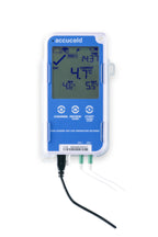 Dual channel NIST calibrated wifi/bluetooth enabled data logger - Front