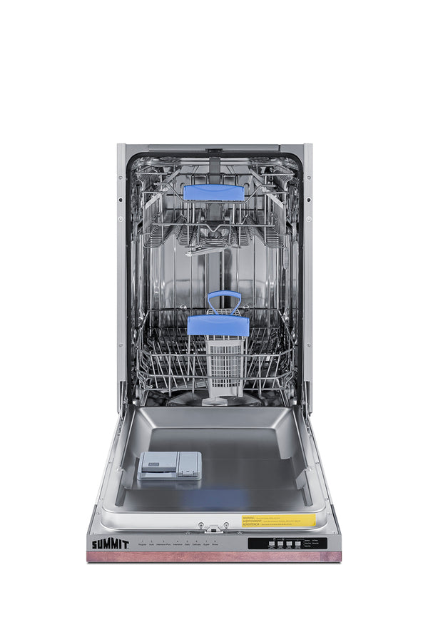 18" wide ADA compliant fully integrated/panel-ready ENERGY STAR certified dishwasher with top controls