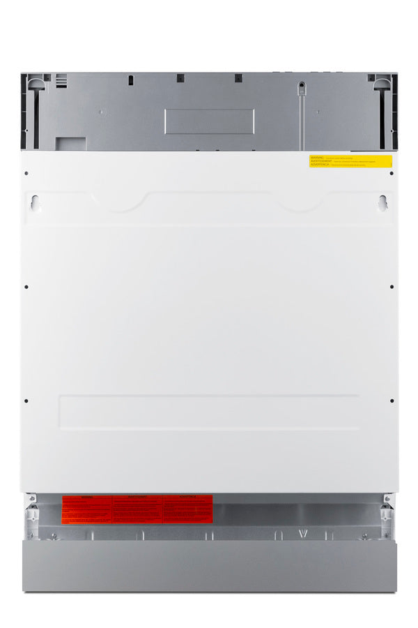 Accucold 24" wide ENERGY STAR certified ADA height panel-ready dishwasher (unfinished door) with top-mount controls