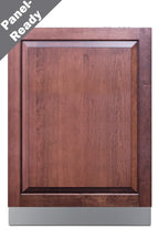 Accucold 24" wide ENERGY STAR certified ADA height panel-ready dishwasher (unfinished door) with top-mount controls