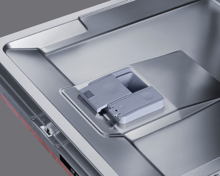 Accucold 24" wide ENERGY STAR certified ADA height panel-ready dishwasher (unfinished door) with top-mount controls