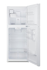 Accucold 10 Cu.ft. Top Mount Refrigerator-freezer in White with Icemaker (Model FF1088WIMLHD)