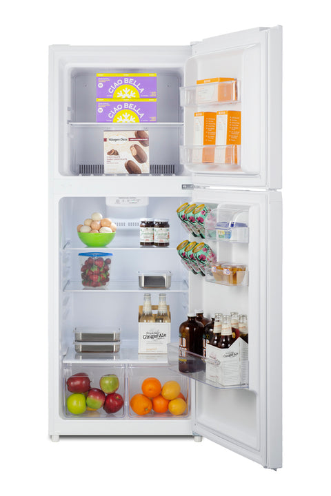 10 cu.ft. ENERGY STAR certified top mount refrigerator-freezer in white (Model FF1088W)