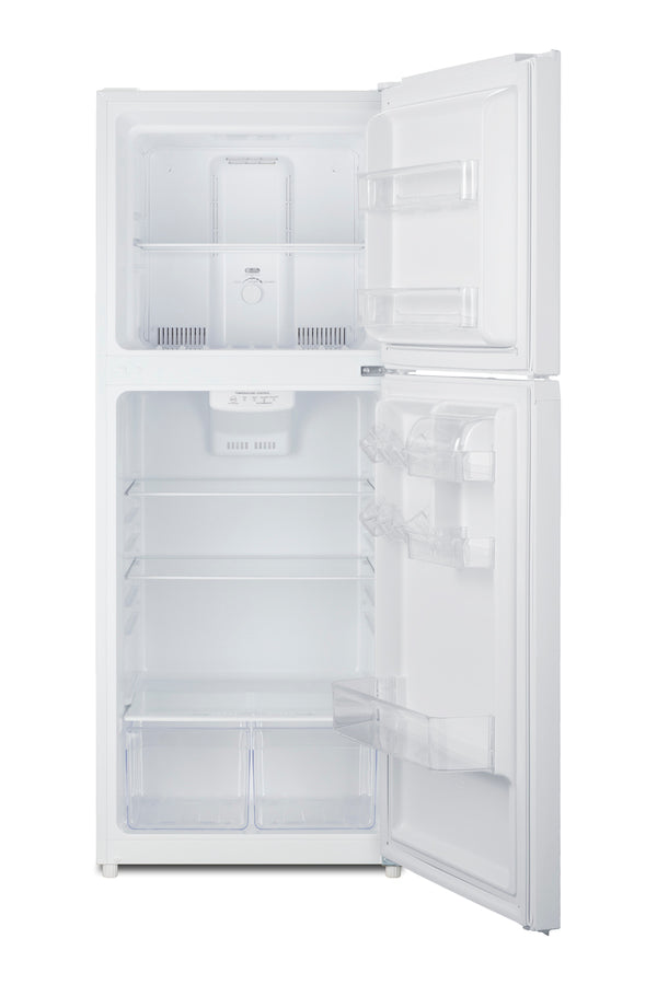 10 cu.ft. ENERGY STAR certified top mount refrigerator-freezer in white (Model FF1088WLHD)