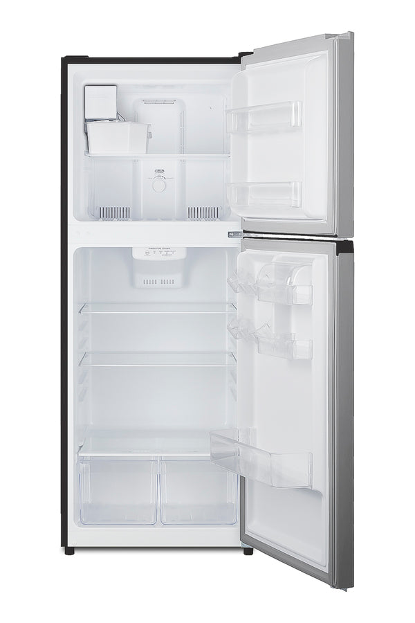 10 Cu.ft. Top Mount Refrigerator-freezer in a Stainless Steel Look with Icemaker (Model FF1089PLIMLHD)