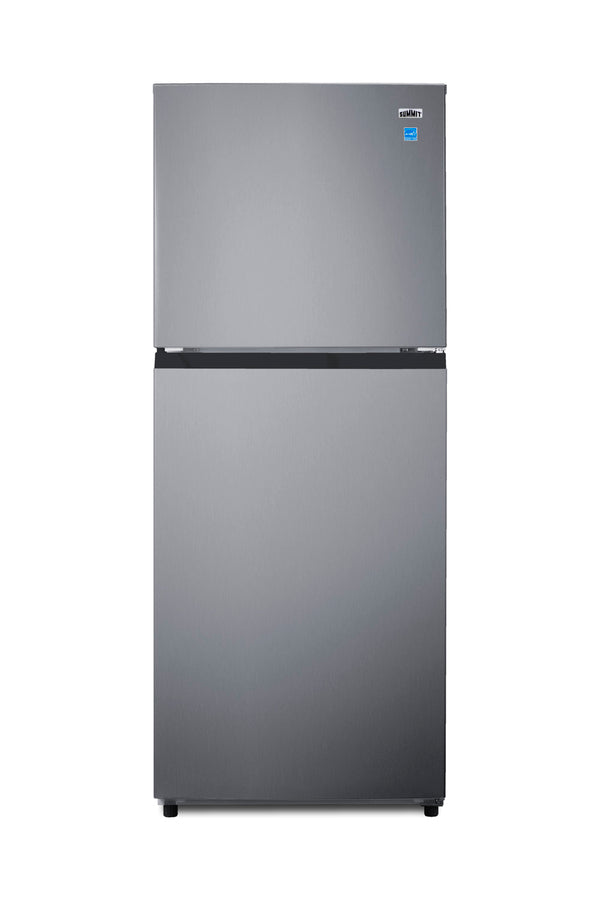10 Cu.ft. Top Mount Refrigerator-freezer in a Stainless Steel Look with Icemaker (Model FF1089PLIM) Secondary image