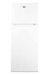 Accucold 24" Wide 9.9 Cu.ft. Frost-free Refrigerator-freezer in White Finish with Factory Installed Icemaker (Model FF1091WIM)