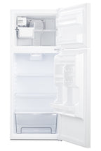 24" Wide 9.9 Cu.ft. Frost-free Refrigerator-freezer in White Finish with Factory Installed Icemaker (Model FF1091WIMLHD)