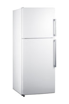 Accucold ENERGY STAR certified counter depth refrigerator-freezer with stainless steel doors platinum cabinet and icemaker