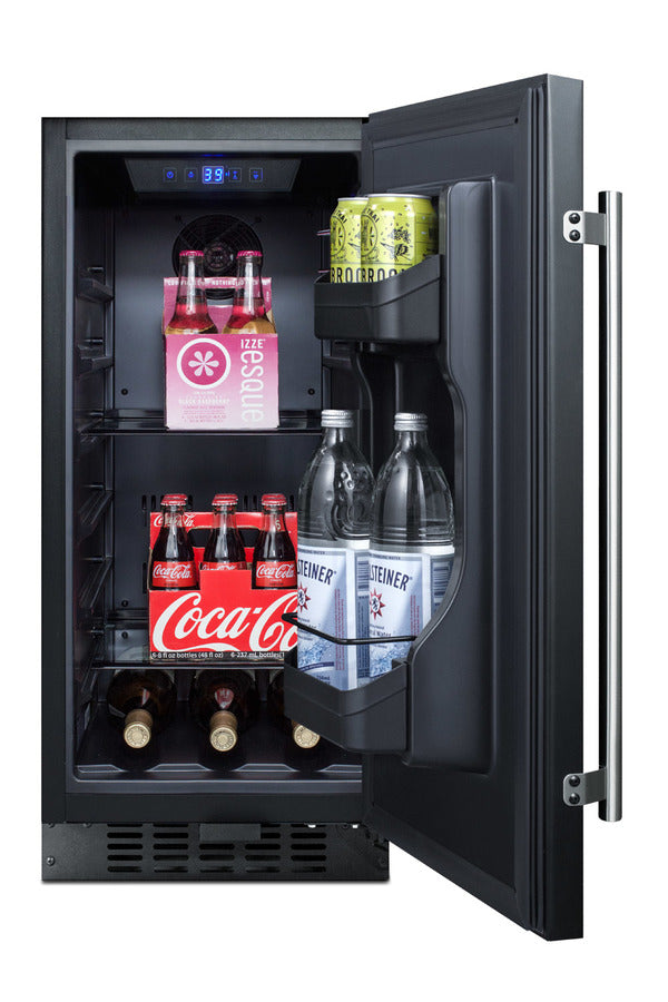 15" Wide All-refrigerator for Built-in or Freestanding Use with Integrated Frame for Overlay Panels (Model FF1532BIFLHD)