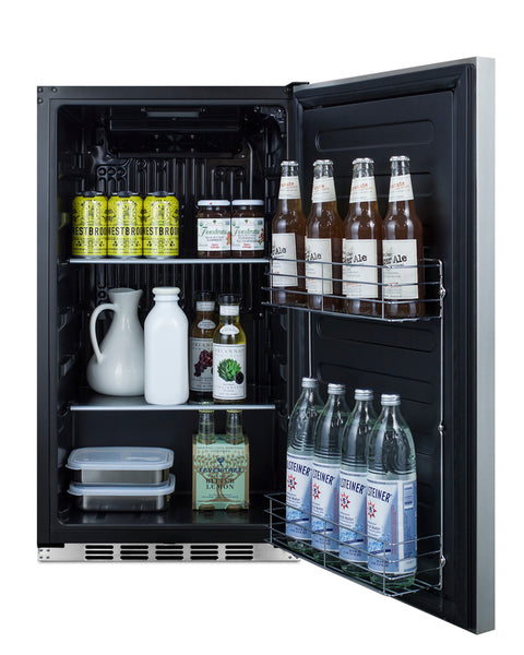 19" Wide Shallow Depth Built-in Undercounter All-refrigerator (Model FF195H34CSSLHD)