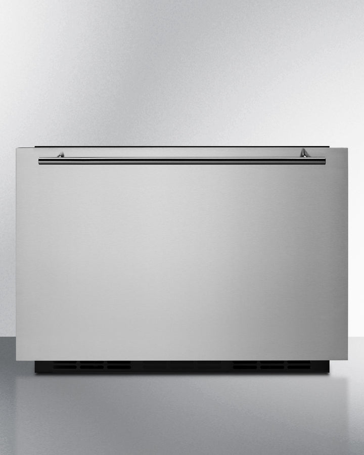 24" Wide Single Drawer Bulit-in All-refrigerator for Indoor or Outdoor Use with Panel-ready Front (Model FF1DSS24)