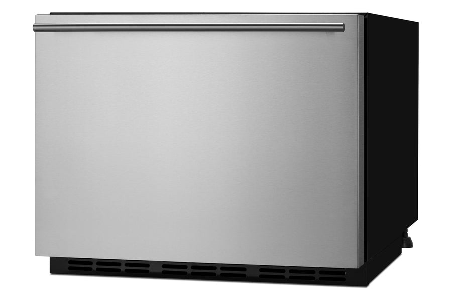Accucold 21.5" Wide Single Drawer Bulit-in All-refrigerator for Indoor or Outdoor Use with Panel-ready Front (Model FF1DSS)
