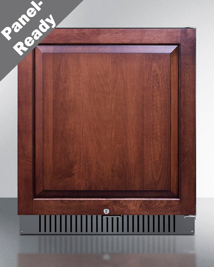 Accucold 27" wide built-in undercounter ADA compliant all-refrigerator with – FF27BSSADAIF
