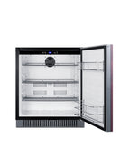 Accucold 27" wide built-in undercounter ADA compliant all-refrigerator with – FF27BSSADAIF