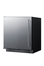 Accucold 27" wide ADA height built-in undercounter all-refrigerator for commercial or residential use, ADA (Model FF27BSSADALHD)