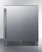 Accucold 27" wide ADA height built-in undercounter all-refrigerator for commercial or residential use, ADA (Model FF27BSSADA)