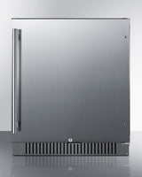 Accucold 27" wide ADA height built-in undercounter all-refrigerator for commercial or residential use, ADA (Model FF27BSSADA)