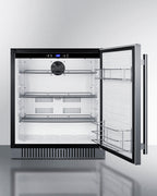 Accucold 27" wide ADA height built-in undercounter all-refrigerator for commercial or residential use, ADA (Model FF27BSSADA)