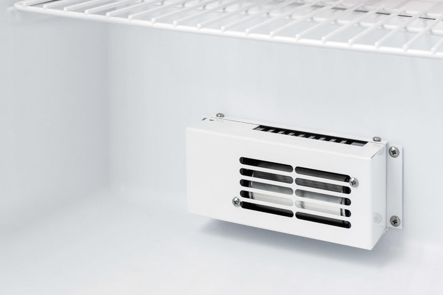 Accucold Compact auto defrost medical/scientific all-refrigerator with digital, Left Hinge – FF28LWHMED2LHD - Fan