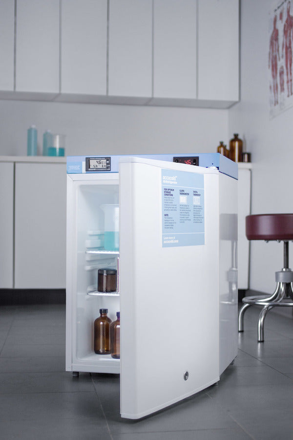 Accucold Compact auto defrost medical/scientific all-refrigerator with digital, Left Hinge – FF28LWHMED2LHD - Set