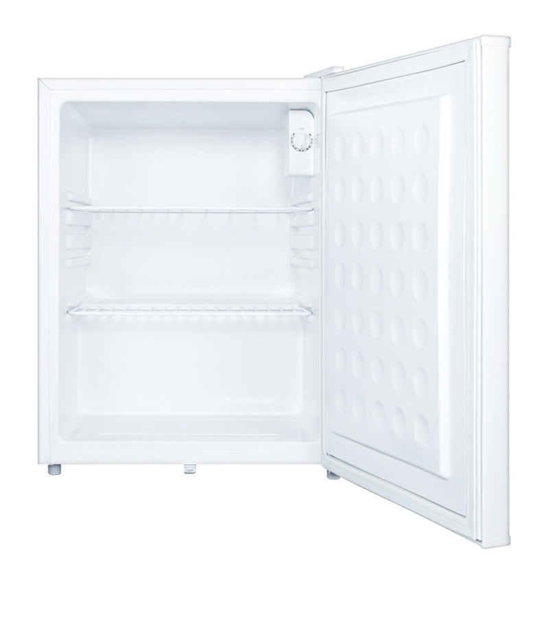 Accucold Compact auto defrost all-refrigerator with digital thermostat, internal fan, Left Hinge – FF28LWHPROLHD - Open